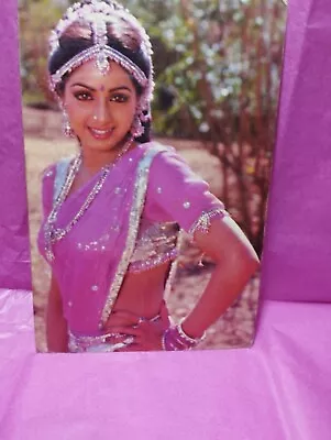 Bollywood Actors: Sridevi Rare Postcard Post Cards • $10