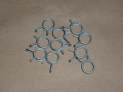 Fuel Gas Line Hose Clip Clamp LOT 11mm Moto Guzzi V7 Sport Lemans 750 850 1000 • $8.97