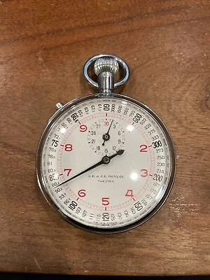 Vintage Meylan Stopwatch 208A - Runs Well!        Flyback Feature. • $20