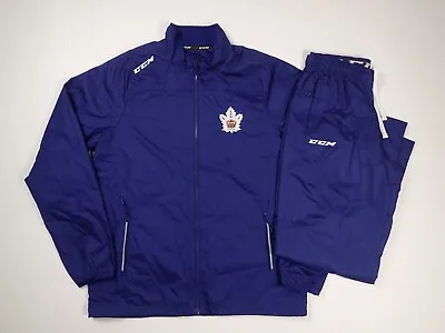 Pro Stock Return CCM Toronto Marlies Rink Suit Tracksuit Jacket And Pants • $129.99