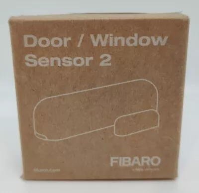 FIBARO Z-Wave Plus Door/Window And Temperature Sensor White (FGDW-002-1) • $29.99