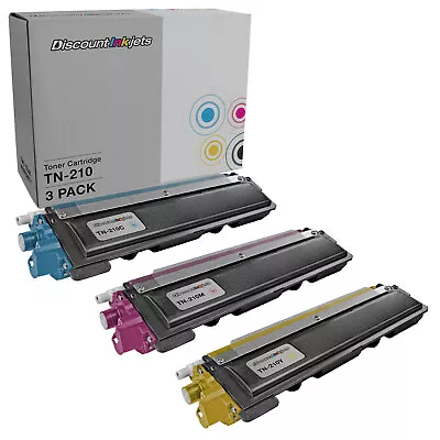 3PK COLOR TN210 For Brother TN-210 Laser Toner Cartridge Set HL-3070C MFC-9325CW • $29.99