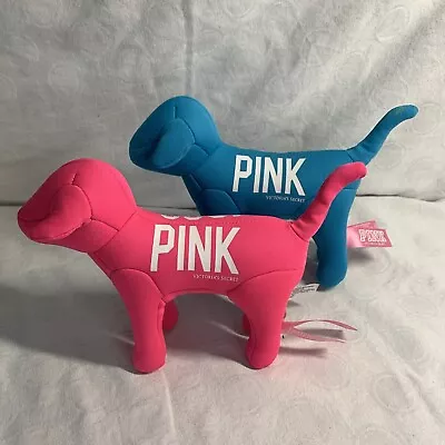 Victoria Secret VS Pink Dogs Lot Of 2 Pink & Blue • $9.75