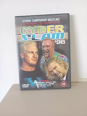 ECW CyberSlam 96 DVD Extreme Championship Wrestling 18 Cert WWE WWF  • £4.20