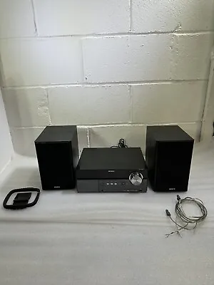 Sony CMT-MX550i CD Receiver Micro HIFI System IPod Dock DAB Speakers  60W • £59.95