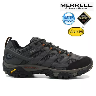 Merrell Mens Walking Trainers Hiking Thermal Waterproof Gore-tex Outdoor Boots • £69.95