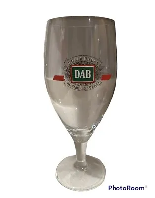 DAB Dortmunder Actien-Brauerei  Tall Glass Beer Glass Germany • $6.34