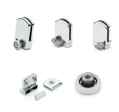 £36.99 • Buy Kudos Shower Door Rollers, Wheels, Guides, Brackets Replacement Spare Parts J058