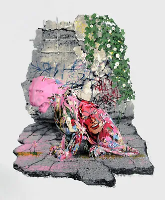 Mr. Brainwash  Untitled (nepal Relief)  2015 | Large Hand Signed Screen Print  • $3950