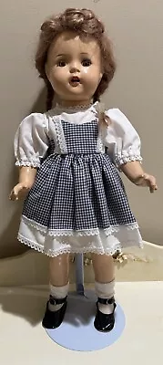 Vintage 1937 Madame Alexander 20” Princess Elizabeth McGuffey Ana All Compo Doll • $259