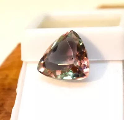 $35.49 • Buy Natural Alexandrite 8-9 Cts Trillion Cut Multi Color Changing Loose Gemstone