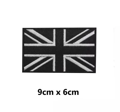 £2.99 • Buy UK FLAG Union Jack  GB Flag Patch Embroidered Sew Iron On Patches For Clothes