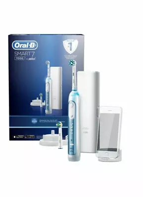 $199 • Buy Oral-B SMART 7 7000 Rechargable Electric Toothbrush With Travel Case (Bluetooth)