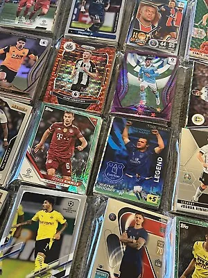 £4.99 • Buy MYSTERY PACK Of Football Cards X 25 - Chrome, Prizm, Mosaic, Merlin, Topps…