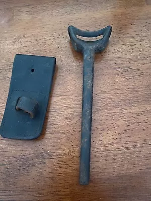 Vintage Firefighters Fire Hydrant Wrench With Leather Holder • $29