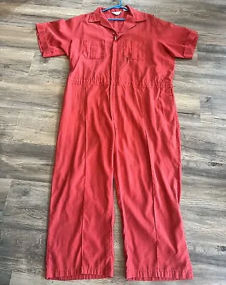 Walls Master Made Coveralls Vintage Red Size Big And Tall Size Distressed 3xl • $36