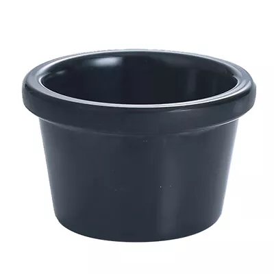 Sauce Bowl Gravy Boats Round Glossy Melamine 6cm 50ml Black Mini Dipping Cup • £3.14