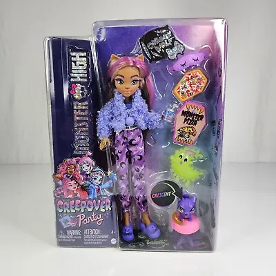 Mattel - Monster High Creepover Doll Clawdeen [New Toy] Paper Doll • $39.99