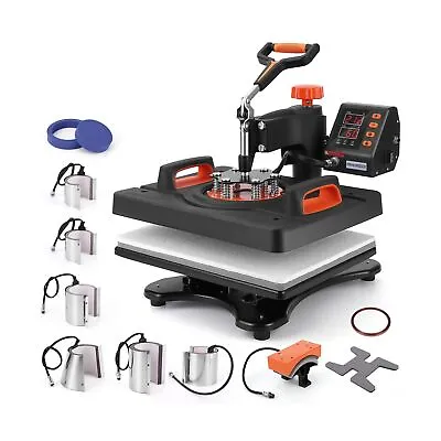 11 In 1 Heat Press Machine 12x15 Inches Multifunctional Printer Digital Dua... • $343.57