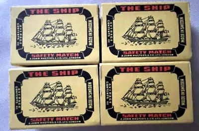 Vintage Matches  The Ship  New Rare Collectors Never Struck Made In Sweden • $5.99