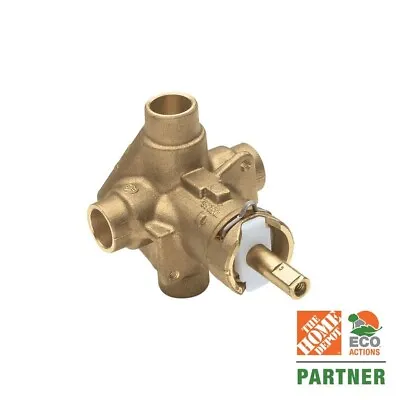 Brass Rough-In Posi-Temp Pressure-Balancing Cycling Tub And Shower Valve By MOEN • $77.95