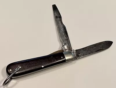 Vintage M. KLEIN & SONS 2 Blade Electrician Pocket Knife MADE IN U.S.A. • $17.99