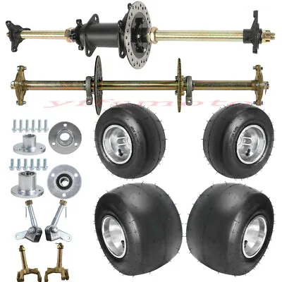 11x7.10-5 10x4.50-5 Tire Rim Wheel 28'' 32''Rear Shaft Axle Kit 3 Stud 4 Wheeler • $128.21