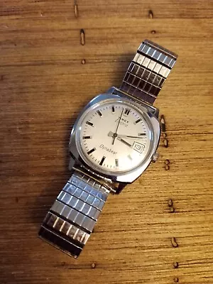 Vintage 1971 Timex Electric Dynabeat Men's Watch MINT SERVICED • $79.95