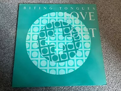 Biting Tongues - Love Out 12  - 1989 Cut Deep Records - 808 State / Factory  • £5