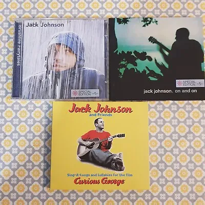 Jack Johnson Bundle Of 3 CD's  • £3.50