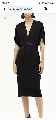 £25 • Buy Zara Narciso Rodriguez Midi Dress, Size S BNWT Rrp £159 Limited Edition
