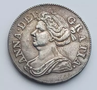 1710 Queen Anne  Fourpence 4d Beautifully Silver Plated  Original Size  • £4.50