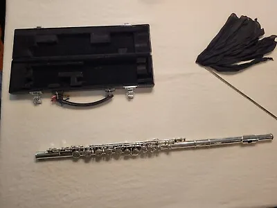 YAMAHA Flute YFL-221 Silver Good Condition With Hard Case - Pre-Owned • $180