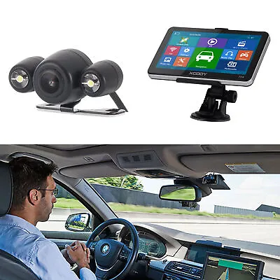 Wireless Car Rear View Reverse Backup Camera For XGODY 5'' 7'' BT GPS Navigation • $21.99