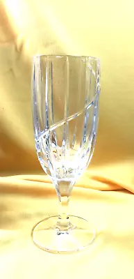 Mikasa Crystal  Uptown  Iced Tea Glass  Footed Tumbler 8 3/8   Excellent • $10