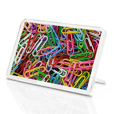 Classic Magnet With Stand - Coloured Paperclips Office Admin #44647 • £3.99