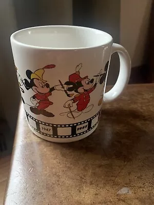 Vintage Disney Applause Mickey Through The Years Cup Mug Mickey Mouse Film  • $9.50