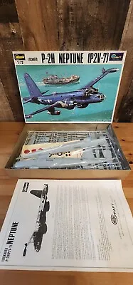 Vintage Hasegawa 1:72 Scale Lockheed P-2H Neptune [P2V-7] Sealed Contents • $59.99