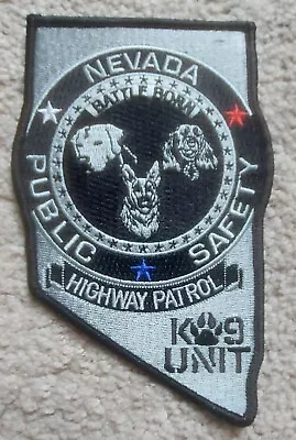 NEVADA HIGHWAY PATROL Public Safety K-9 Canine Unit Shoulder Patch • $2.99