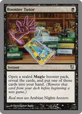 Booster Tutor Unhinged PLD Black Uncommon MAGIC THE GATHERING CARD ABUGames • $1.59