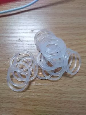 £54 • Buy BS018 Clear Silicone O Rings - 18.77mm Internal Diameter - Pack 1000