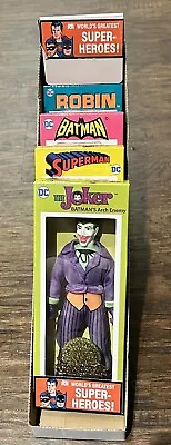 MEGO Batman Superman Robin & Joker Variant Exclusive SET W/ Great Display Box • $189.99