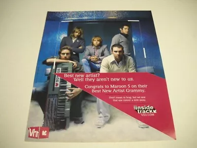 MAROON 5 Best New Artist? They Aren't New To US 2005 Promo Poster Ad • $9.95