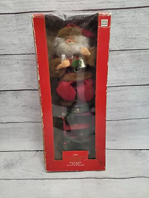 Vintage Animated 12” Santa Claus Christmas On Main Street 1994 Musical NIB • $19.99