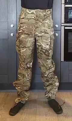 British Army MTP Windproof Multi Terrain Trousers Combat Surplus Fishing Camping • £0.99