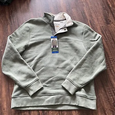 Green Nwt Quarter Zip Orvis Sweatshirt Fleece  Brand New With Tags  Size Large • $25