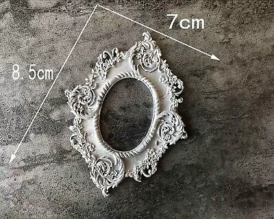 £3.59 • Buy Silicone Fondant Mould Vintage Relief Baroque Cake Decorating Sugar Paste Mold