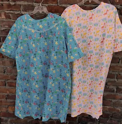 £19.46 • Buy New 100% Cotton Flannel Hospital Gown   M-L-X-2X