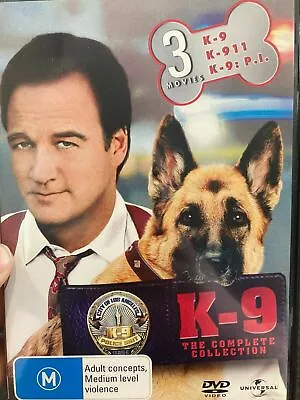 K-9 The Complete Collection (K9 / K-911 / K9 PI) Region 4 DVD (comedy Movies)t50 • $34.77