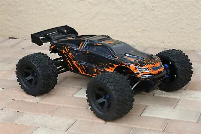 Custom Body Muddy Orange For Traxxas E-Revo 2.0 1/10 Truck Car Shell Cover 1:10 • $29.93